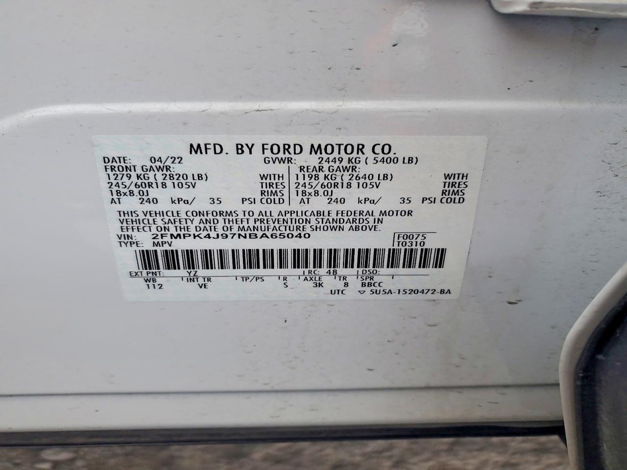 Ford Edge Sel
