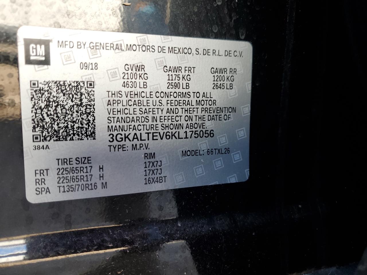 GMC Terrain Sle