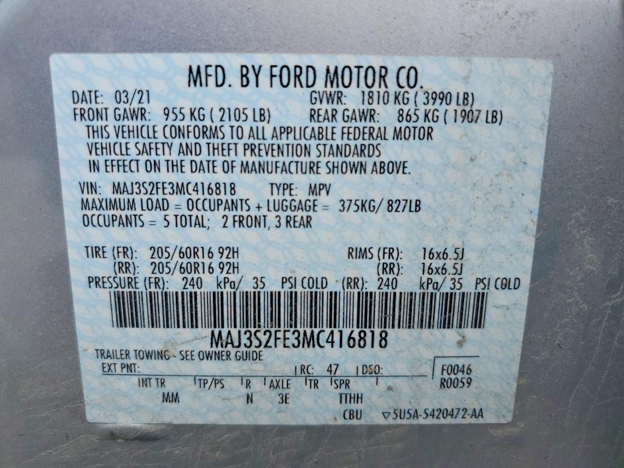 Ford EcoSport S