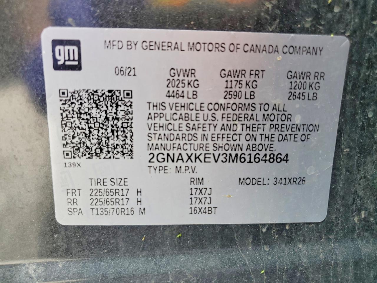 Chevrolet Equinox Lt