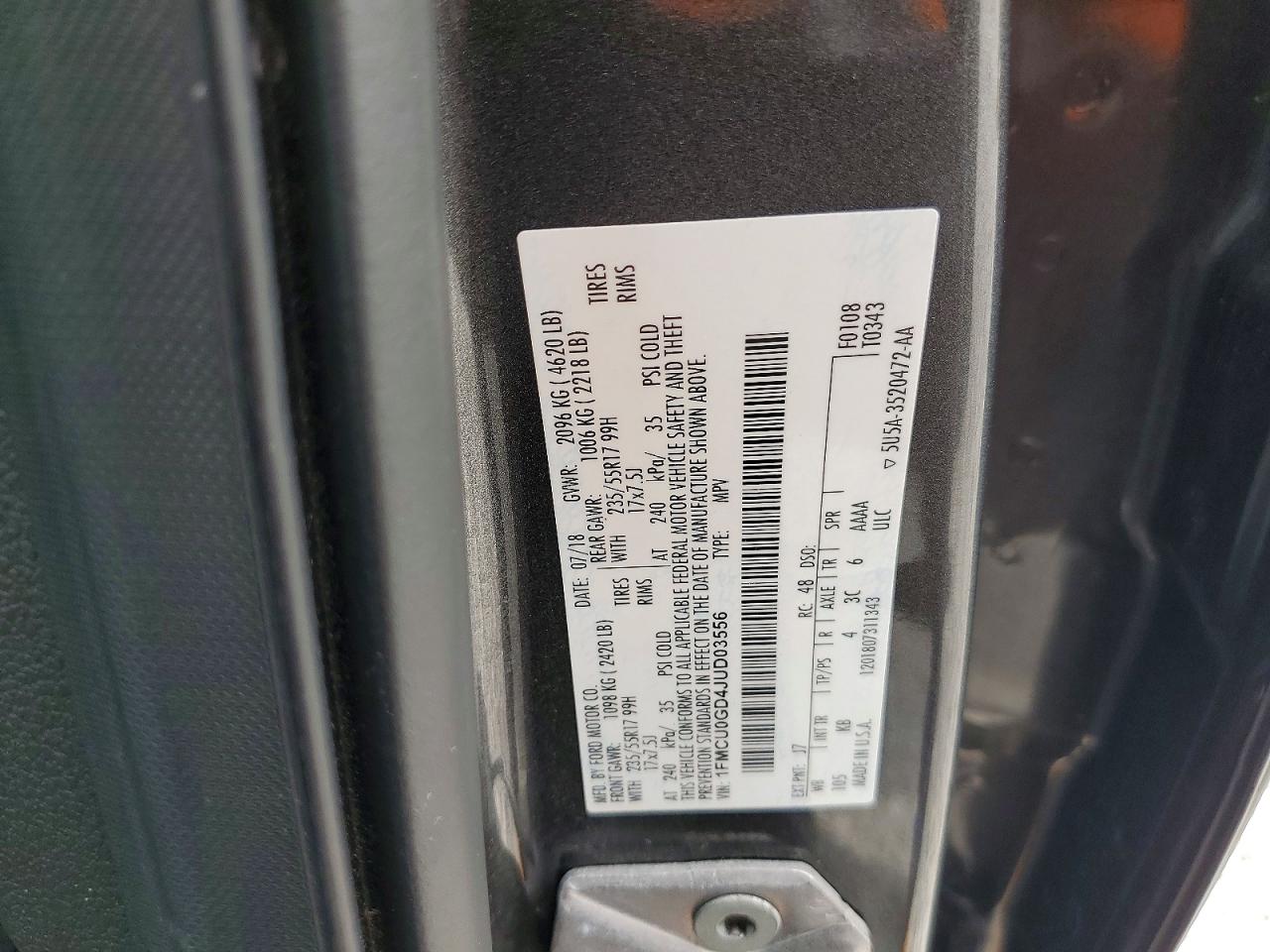 Ford Escape Se