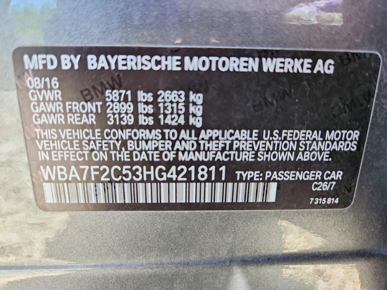 BMW 7 Series Xi