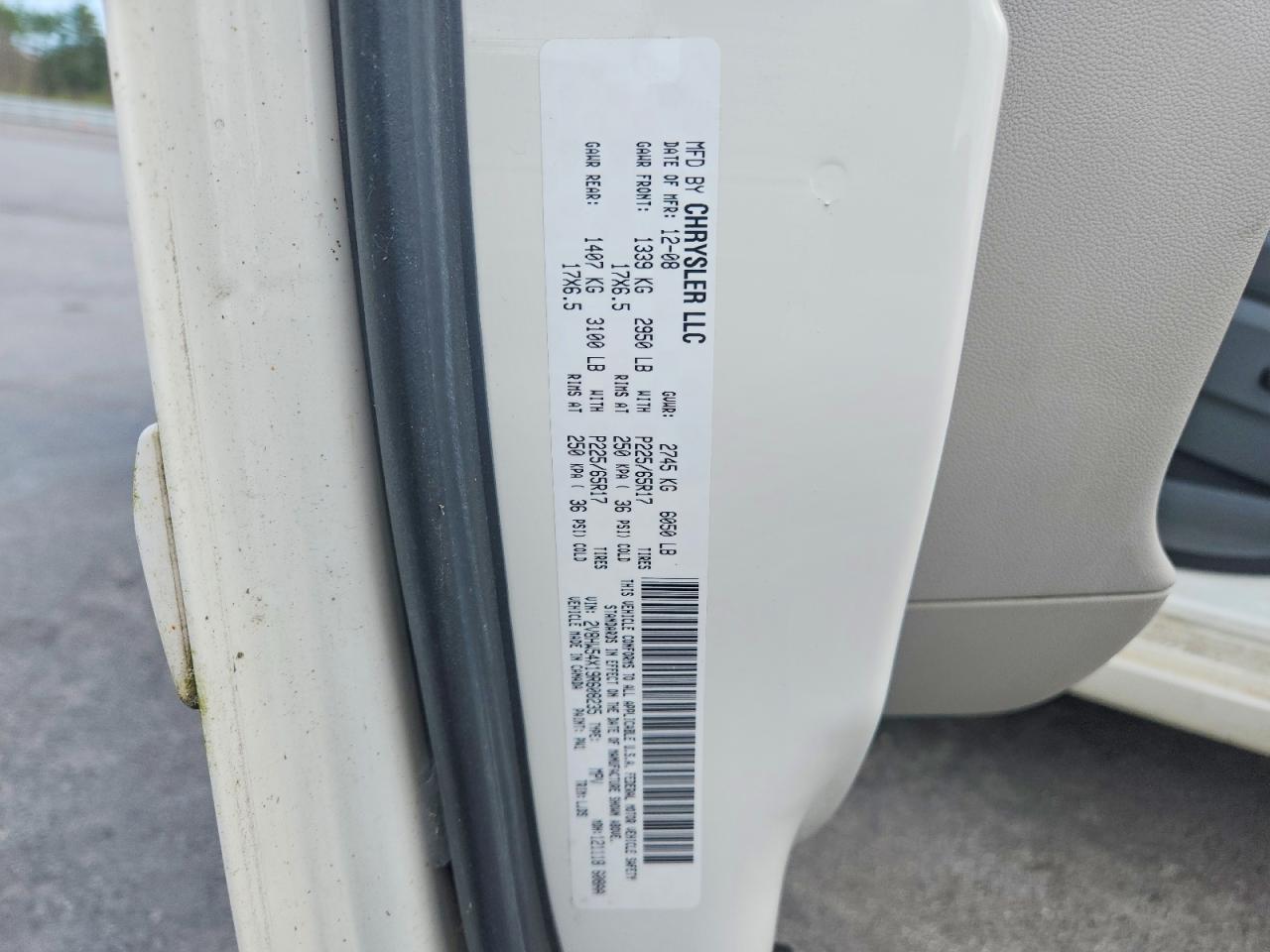 Volkswagen Routan Sel
