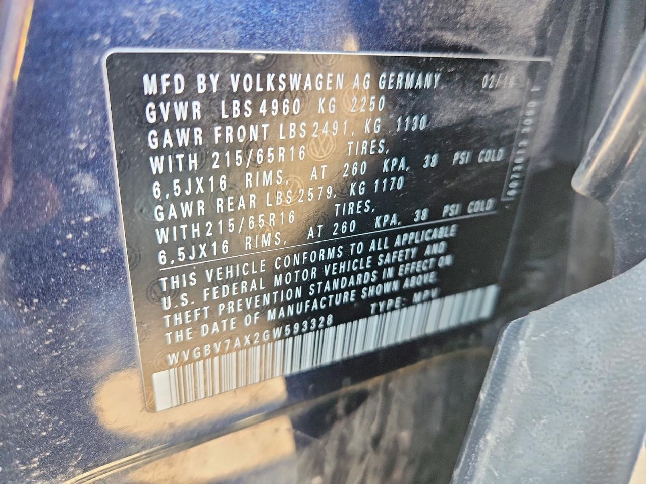 Volkswagen Tiguan S