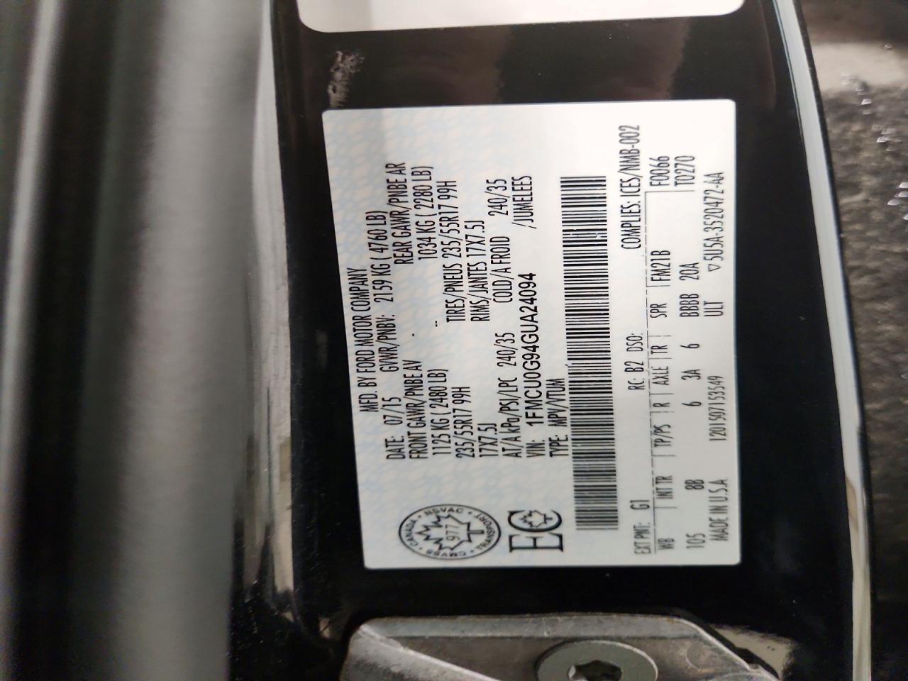 Ford Escape Se