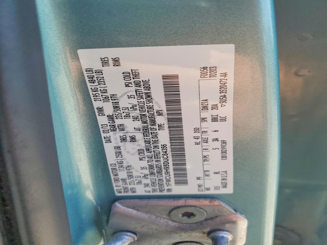 Ford Escape Sel