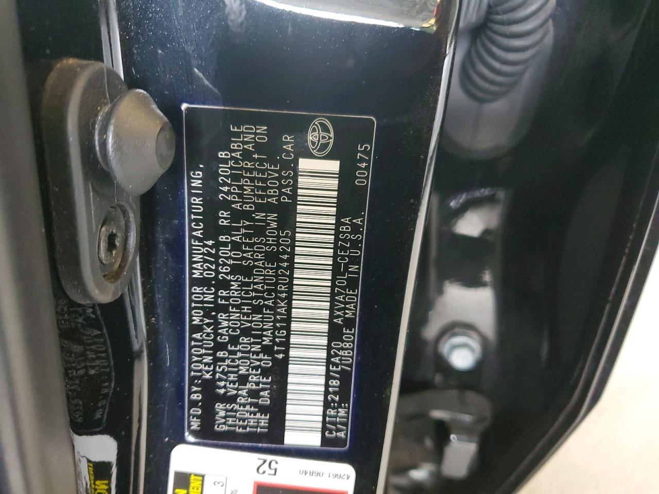 Toyota Camry Se