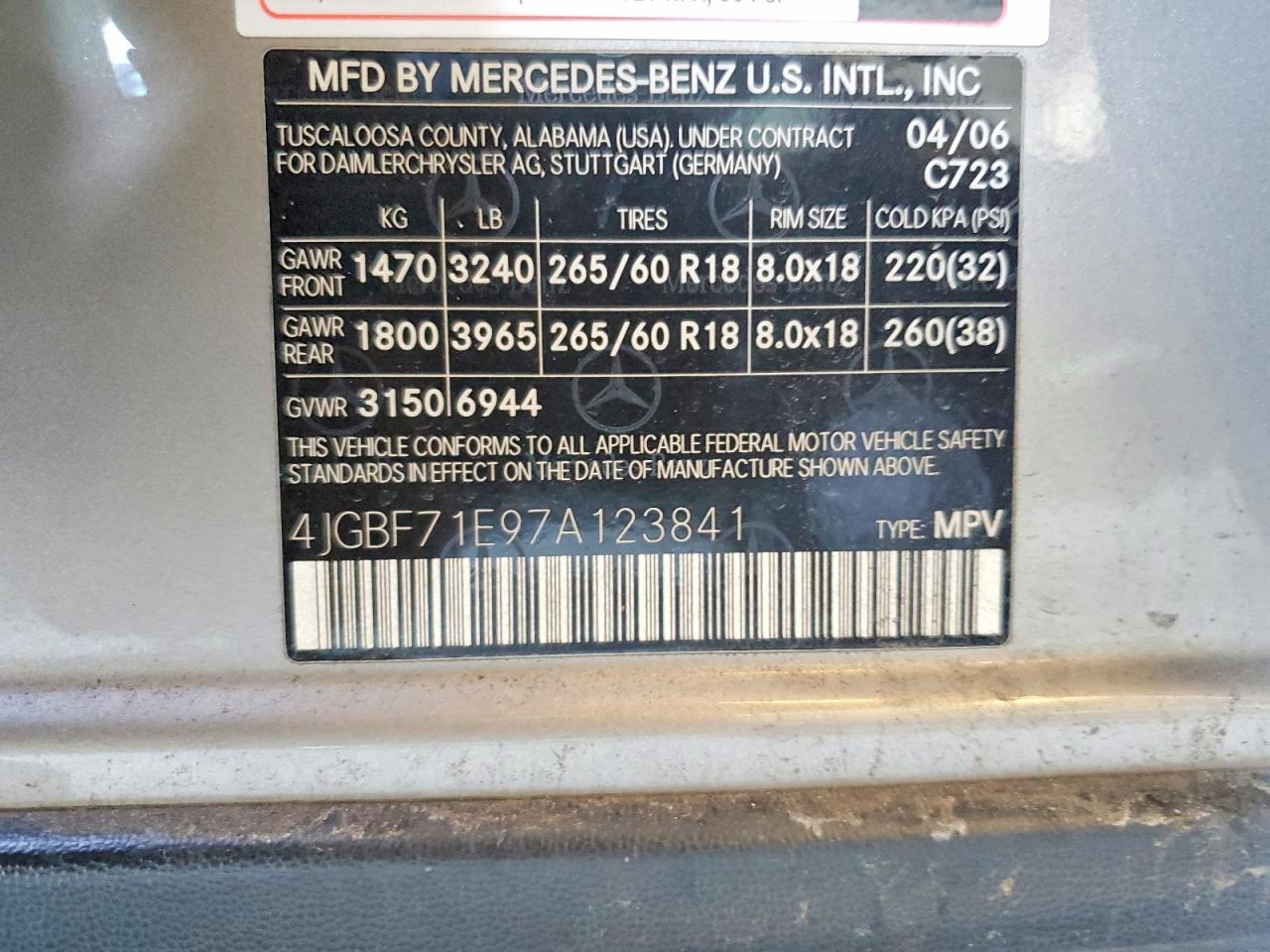 Mercedes-Benz G-Class 450 4matic