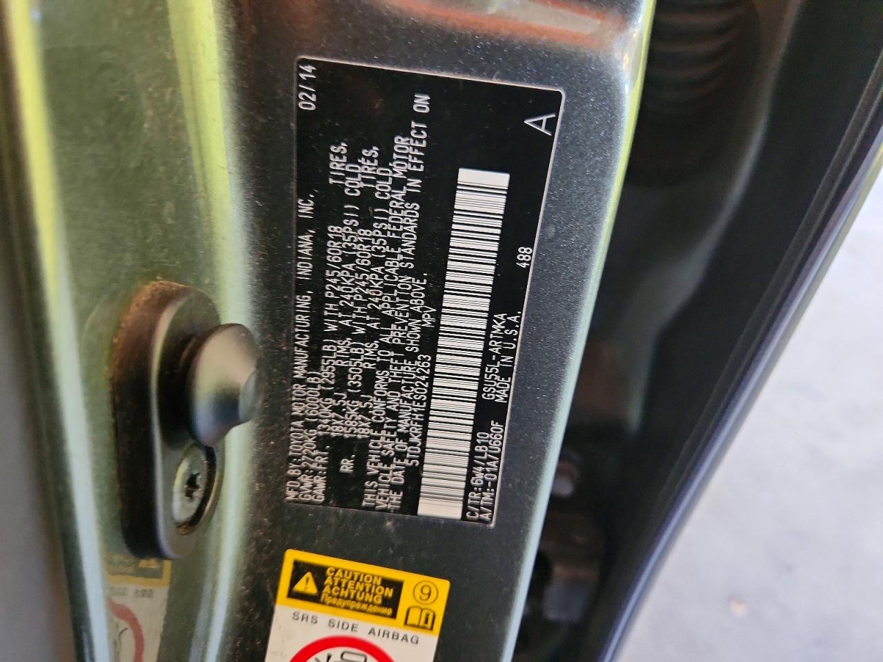 Toyota Highlander Xle