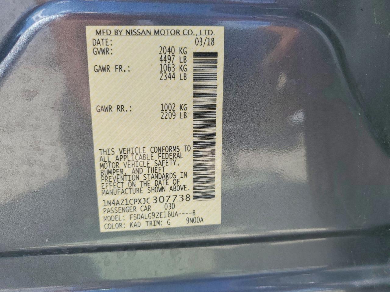 Nissan LEAF Sl