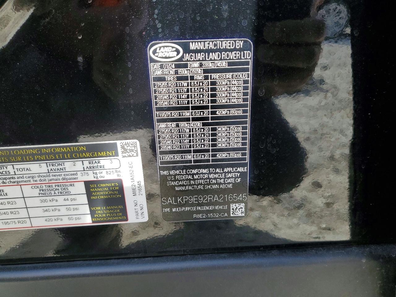 Land Rover Range Rover Se