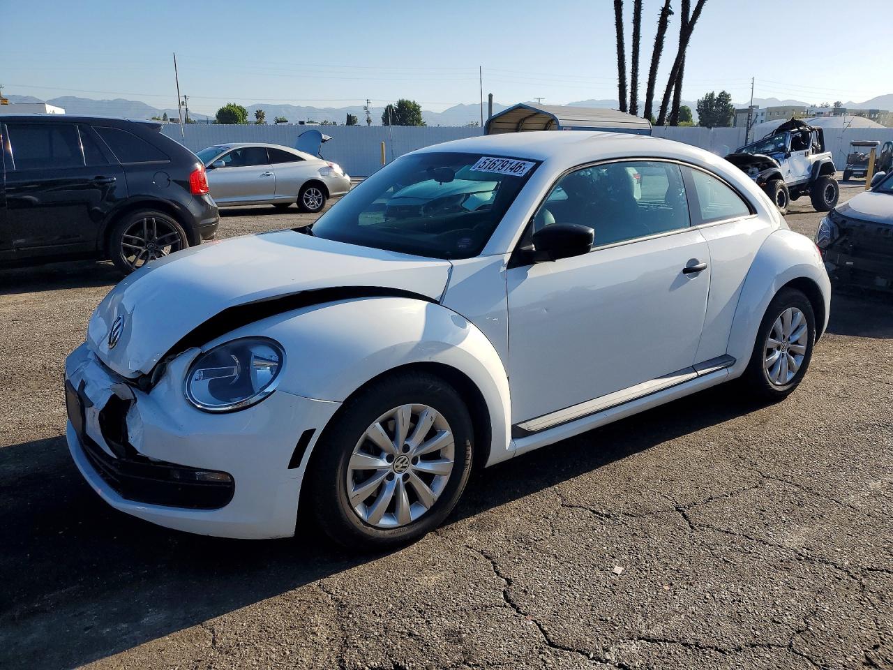 Salvage Volkswagen Beetle Image