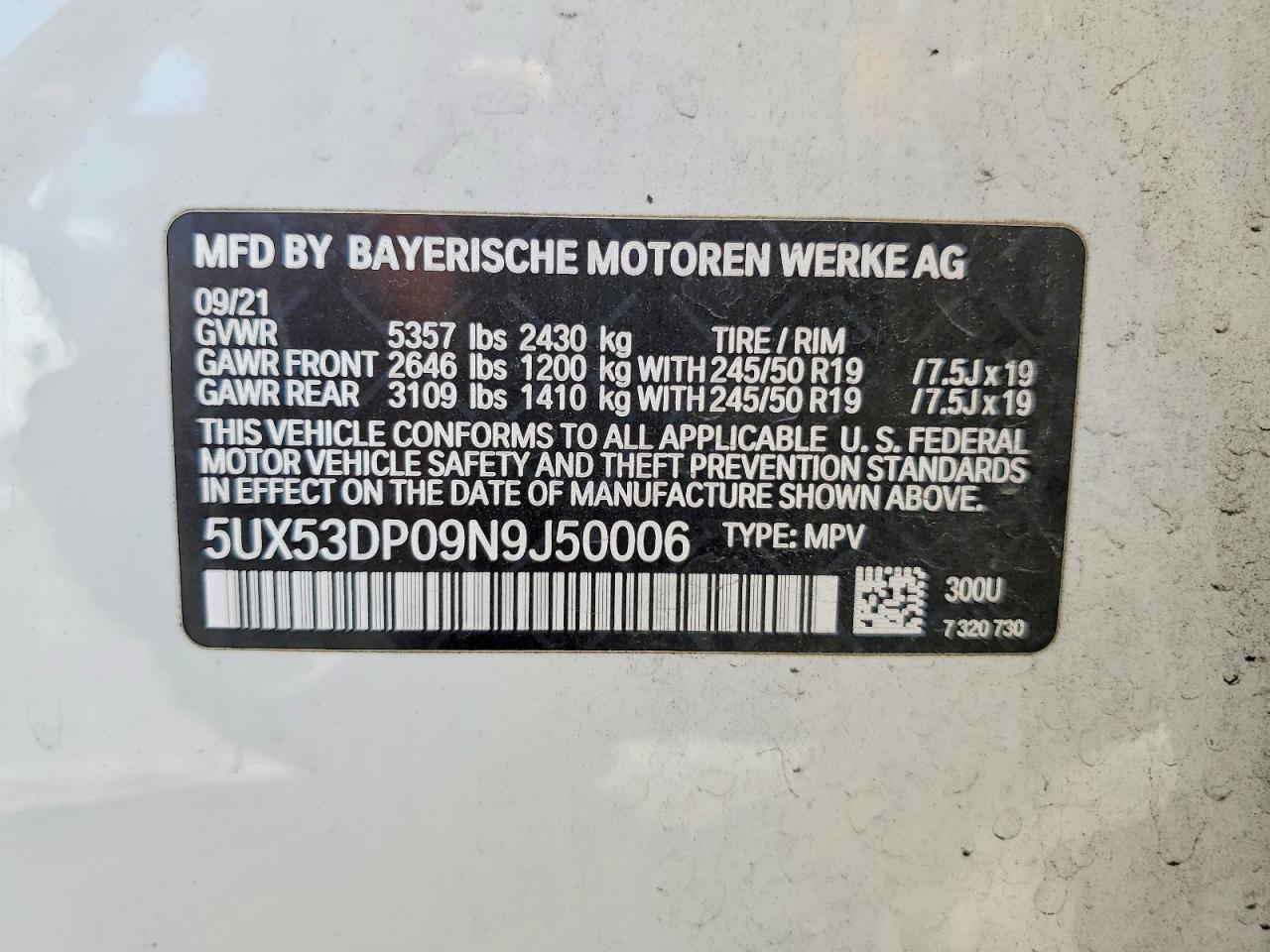 BMW X Series Xdrive30i