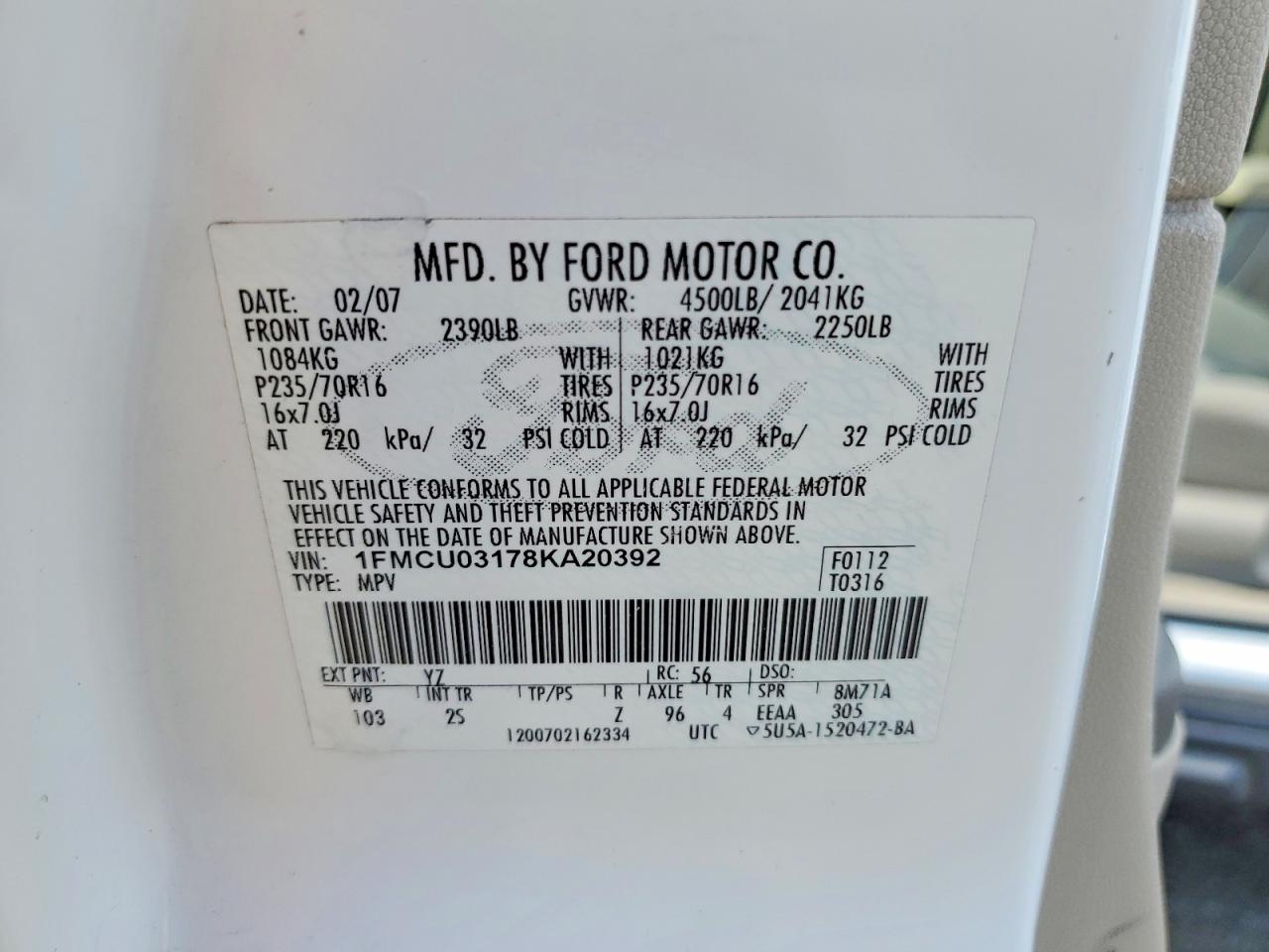 Ford Escape Xlt