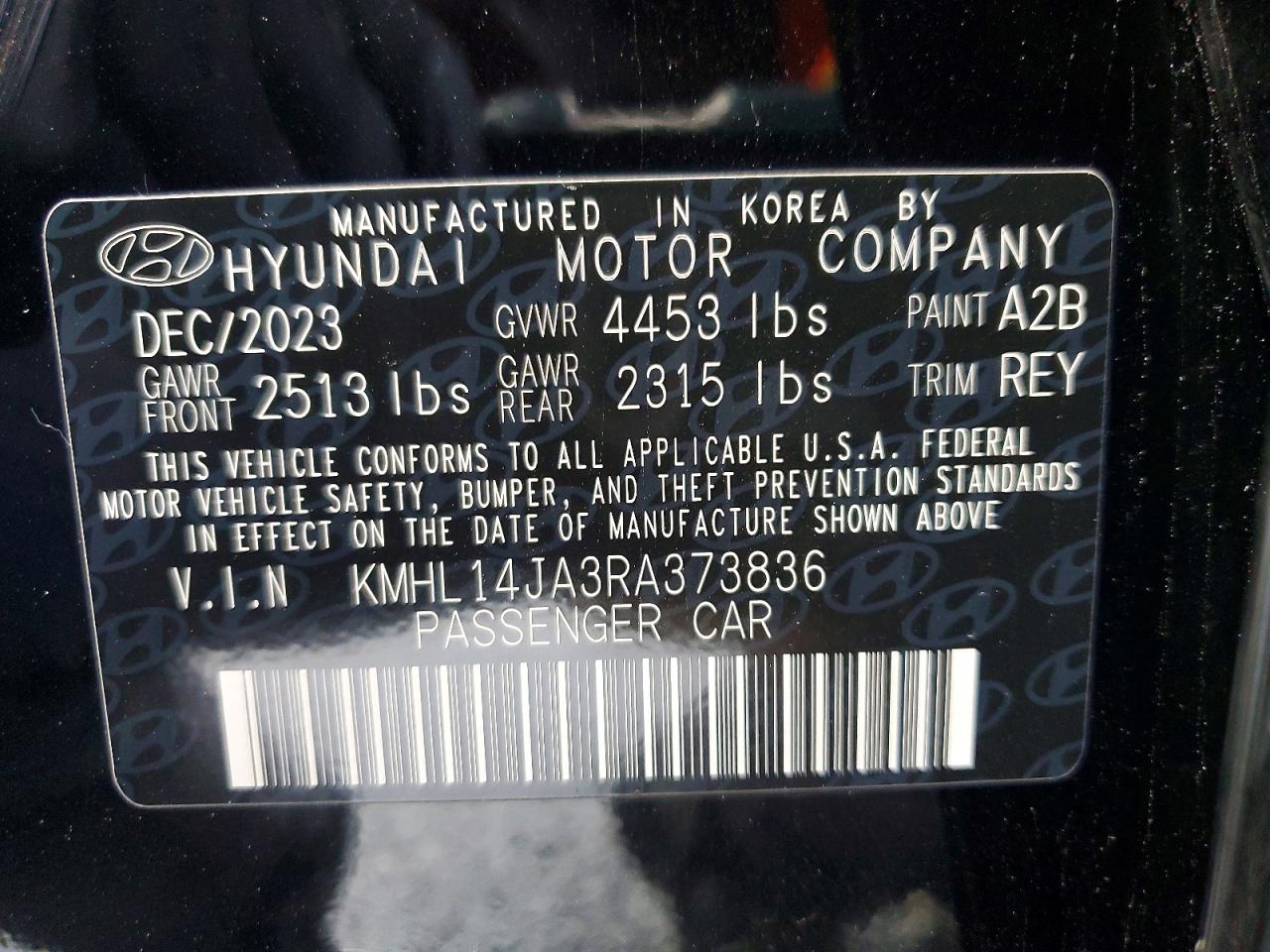 Hyundai SONATA Sel