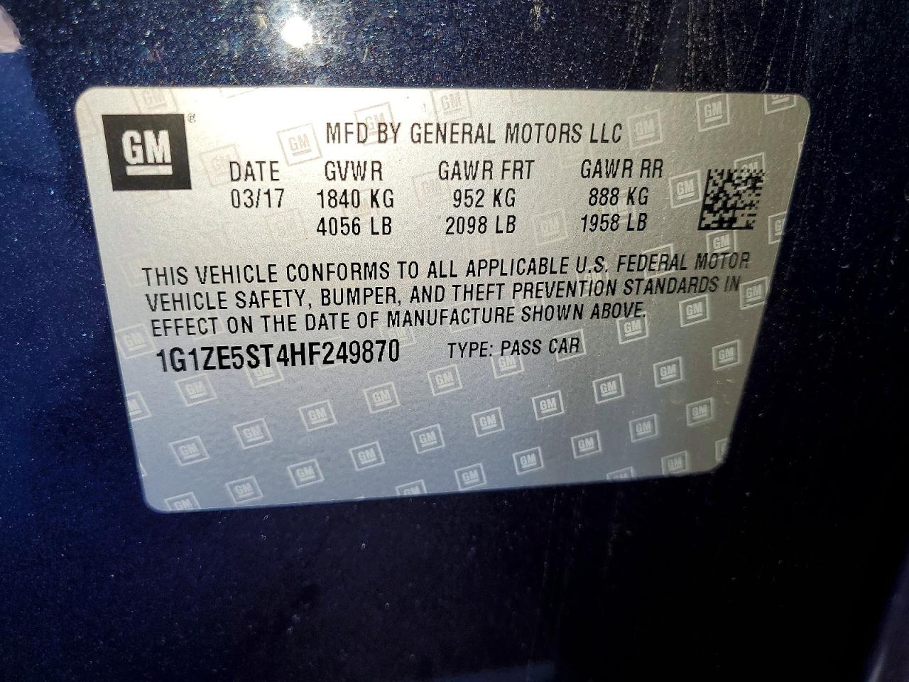 Chevrolet Malibu Lt