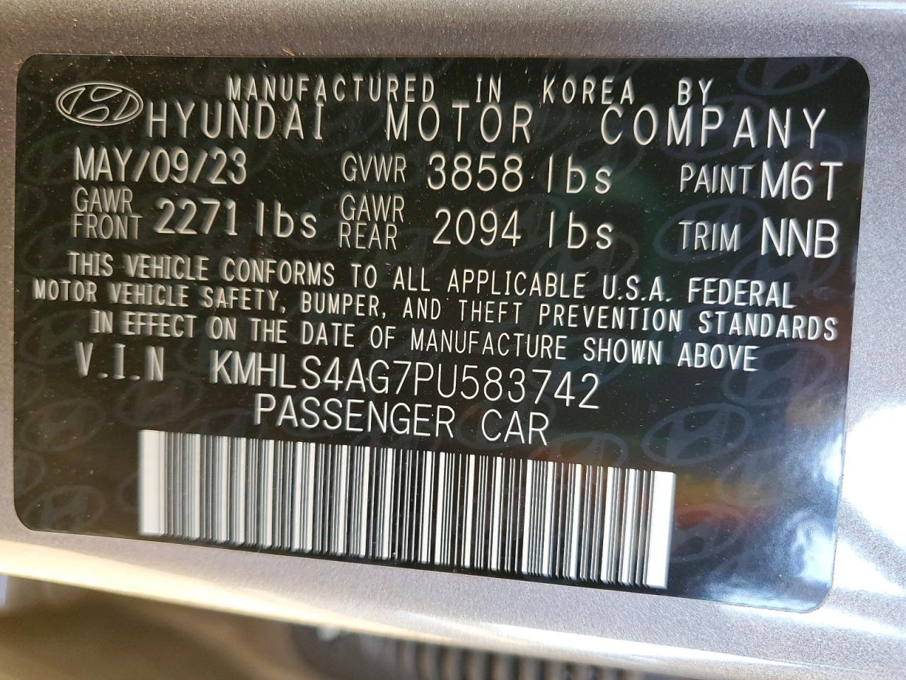 Hyundai ELANTRA Sel