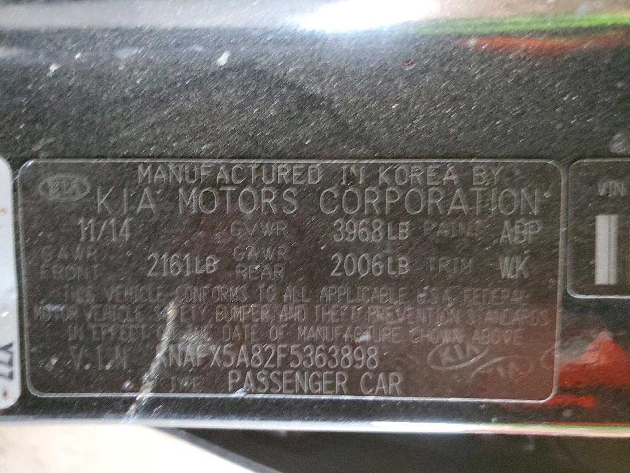 Kia Forte Ex