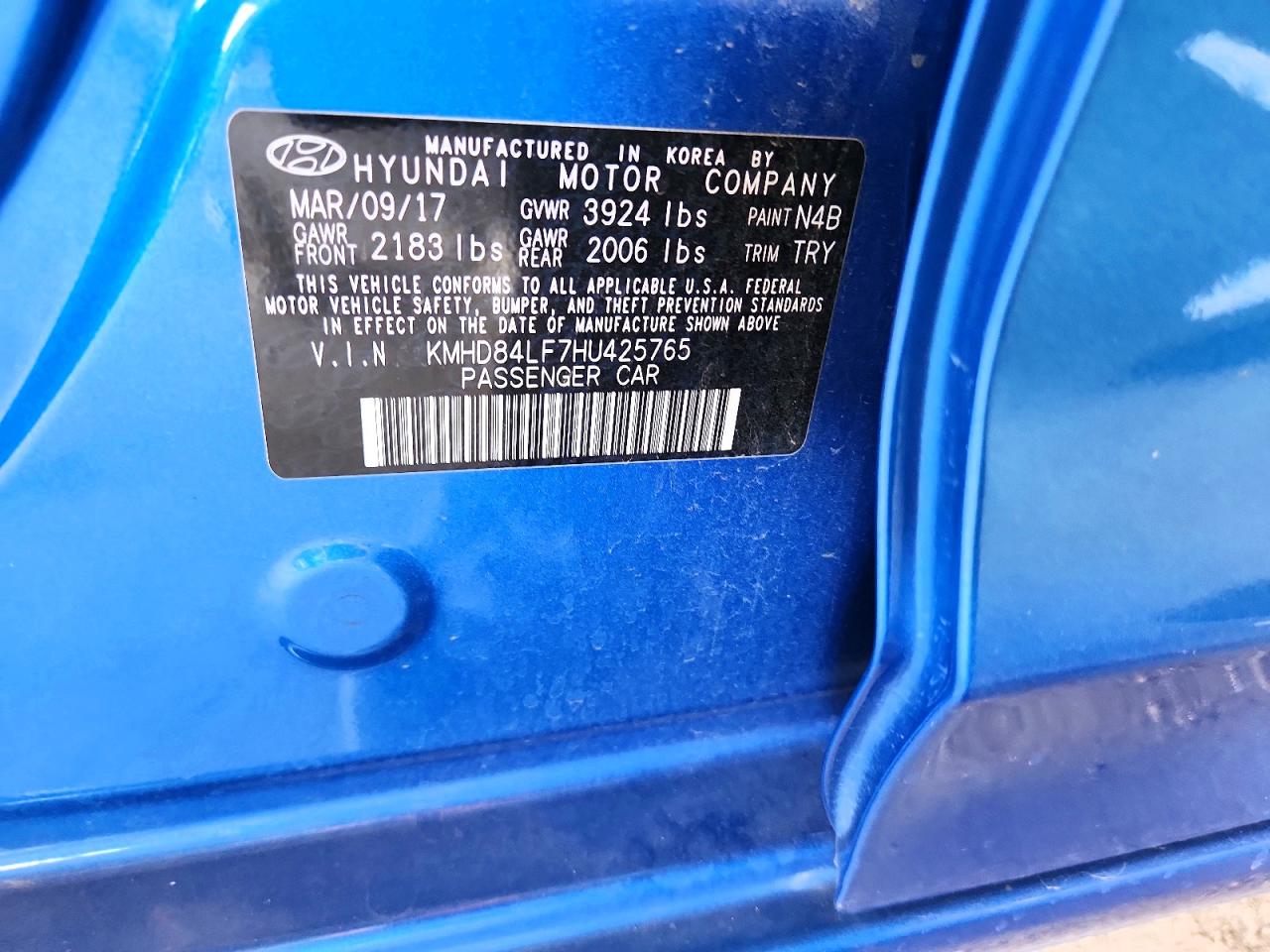 Hyundai ELANTRA Value Edition