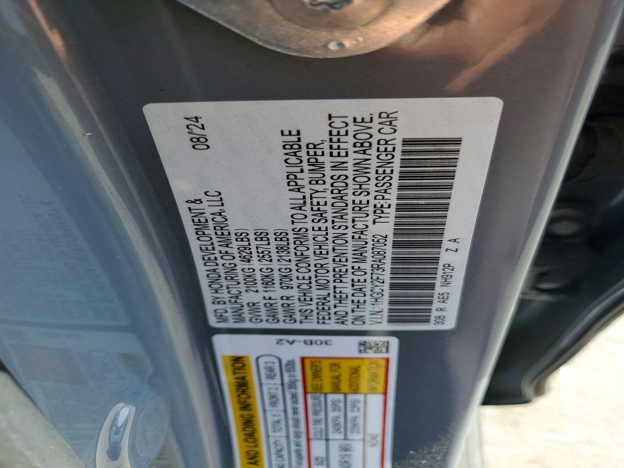 Honda Accord Hybrid Sport-l