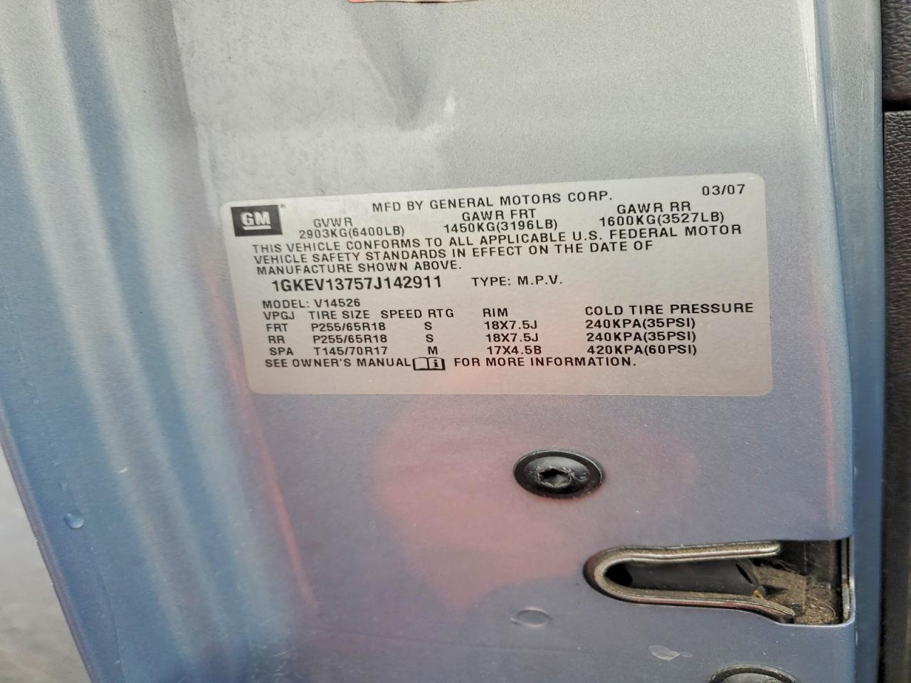 GMC Acadia Sle