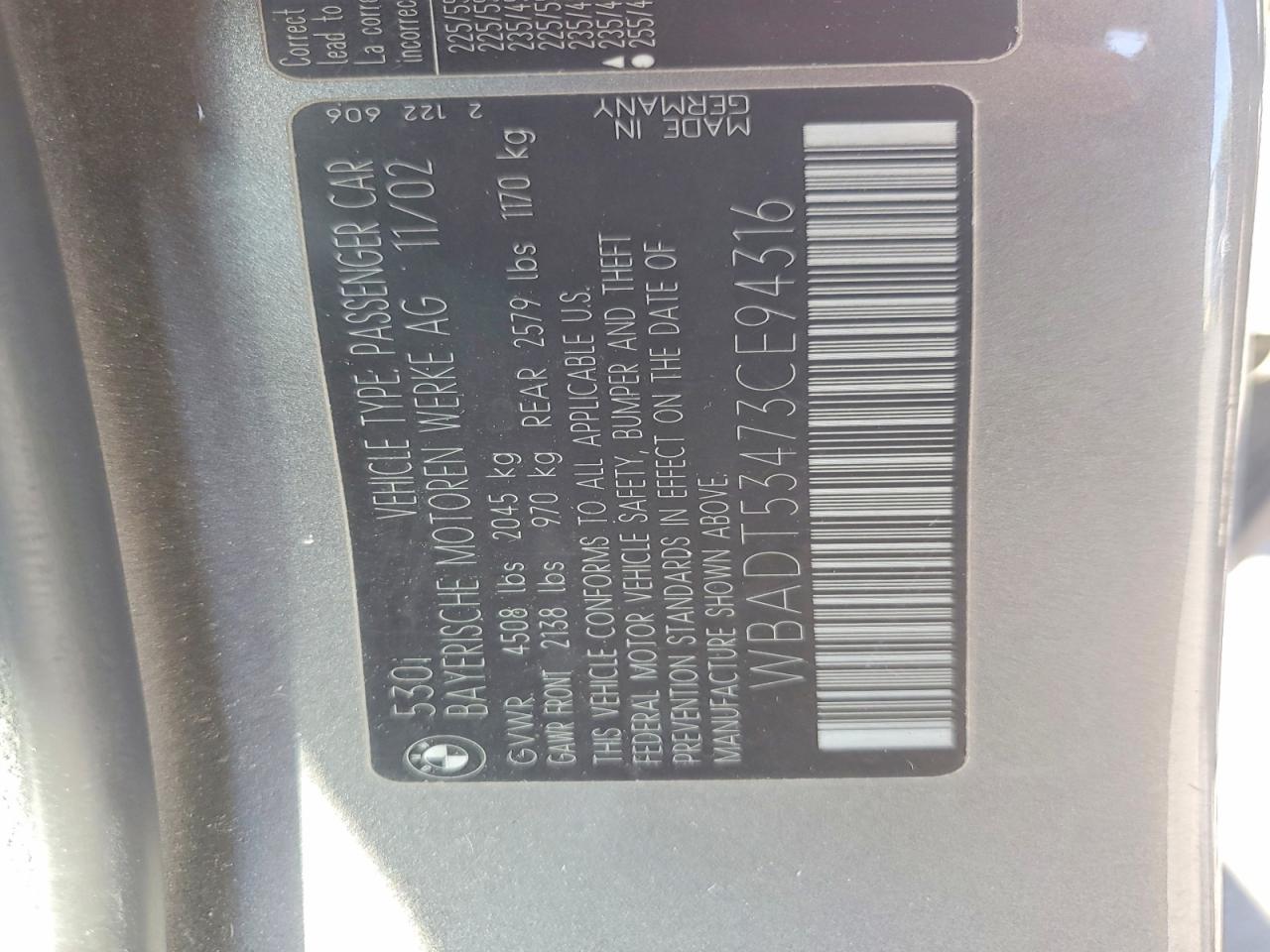 BMW 5 Series I