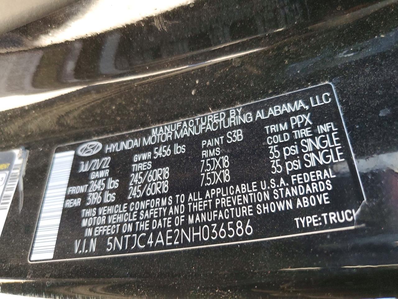 Hyundai SANTA CRUZ Sel