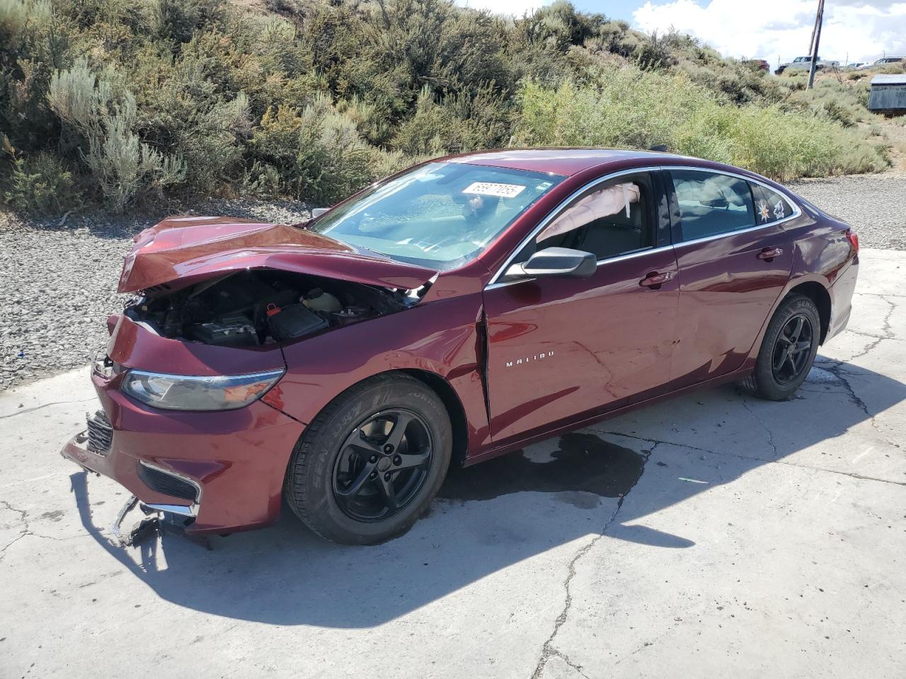 Salvage Chevrolet Malibu Image