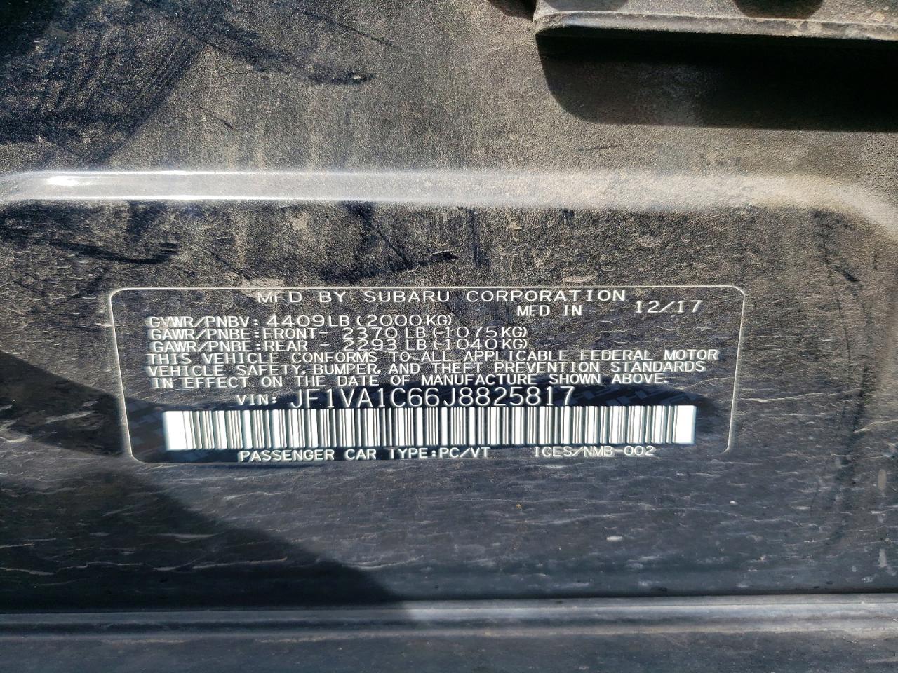 Subaru WRX Premium