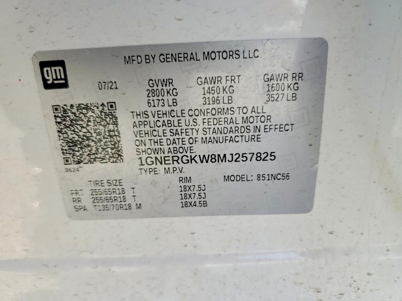 Chevrolet Traverse Lt