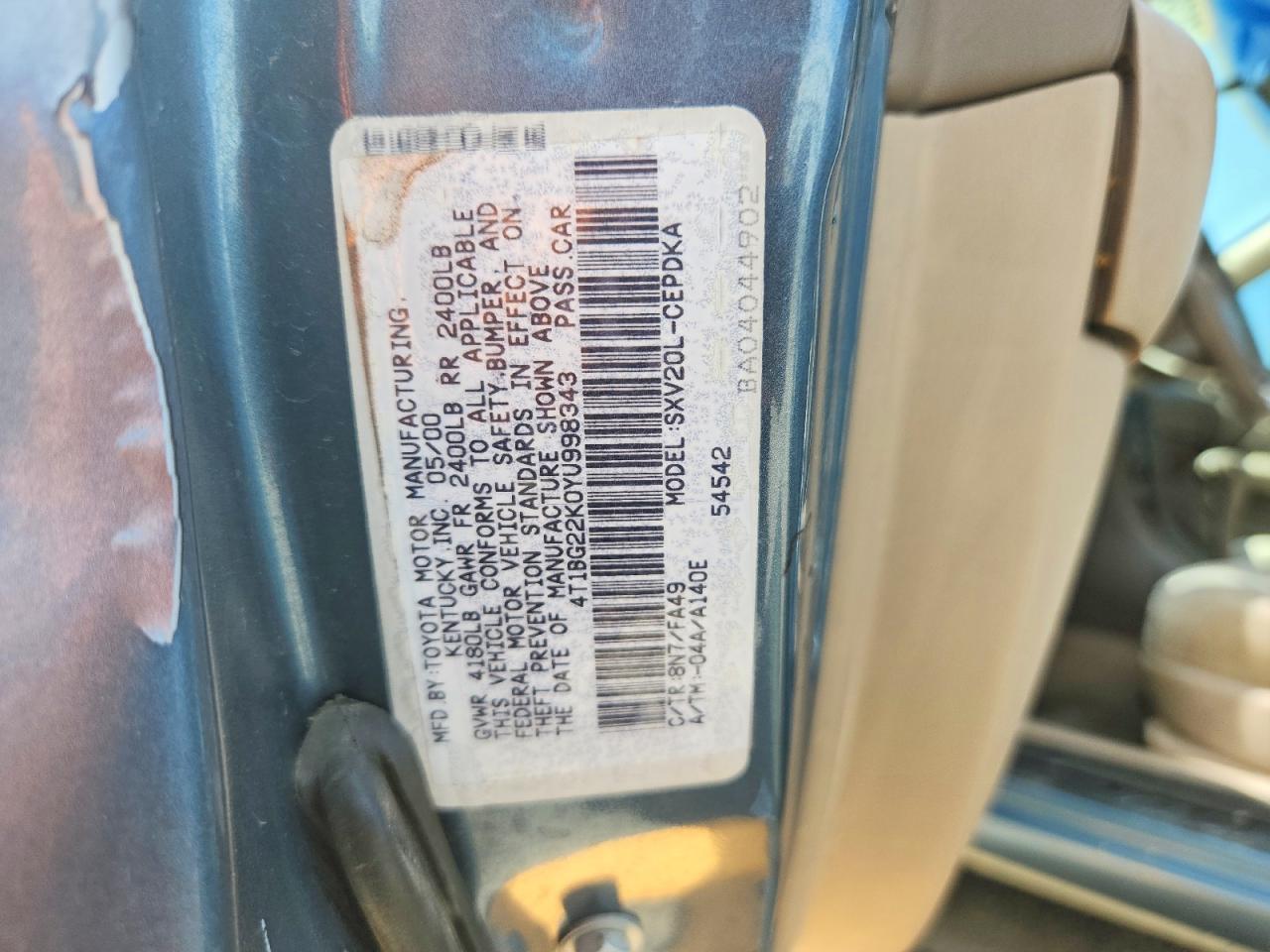 Toyota Camry Ce