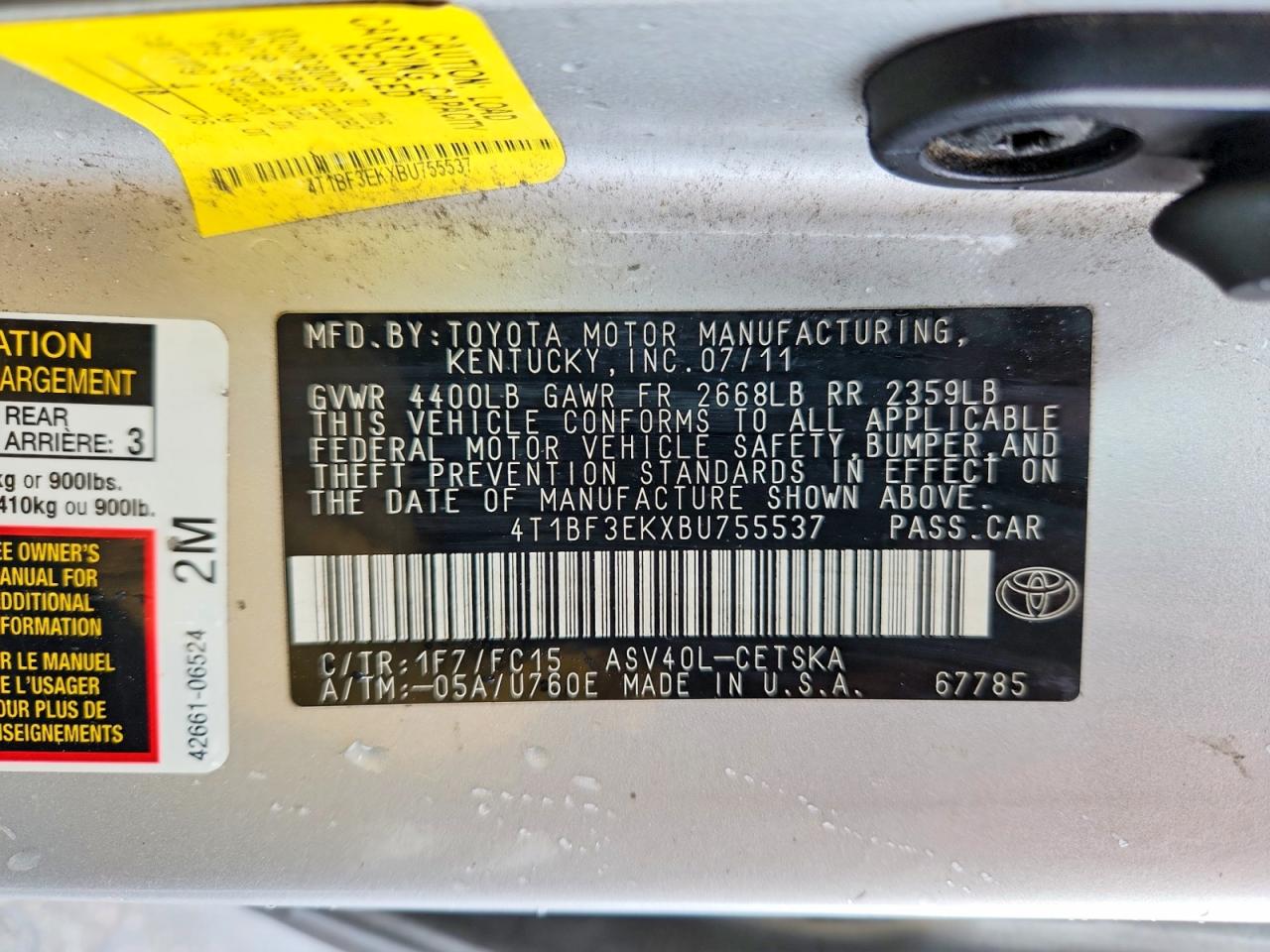Toyota Camry Base