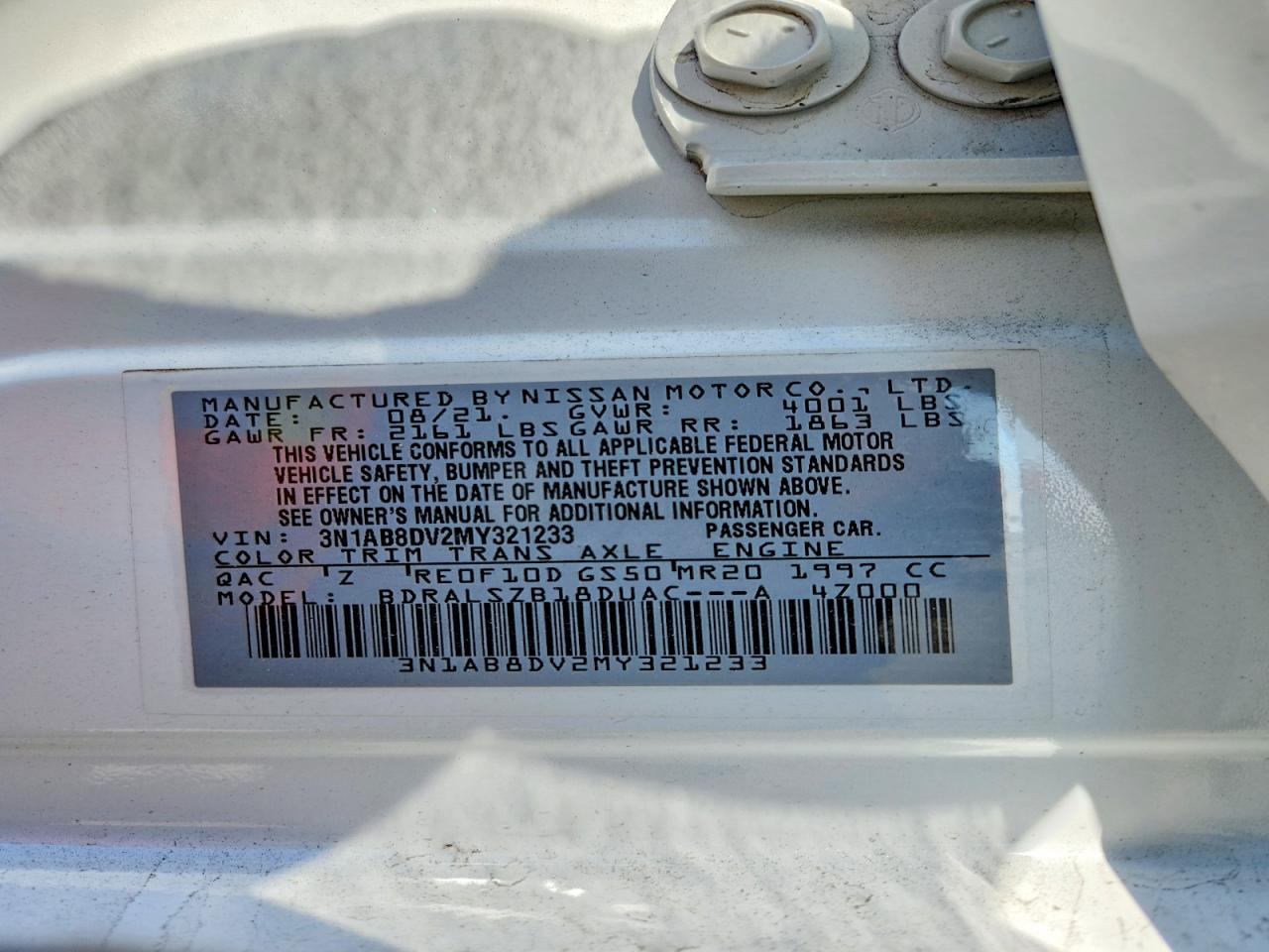 Nissan Sentra Sr