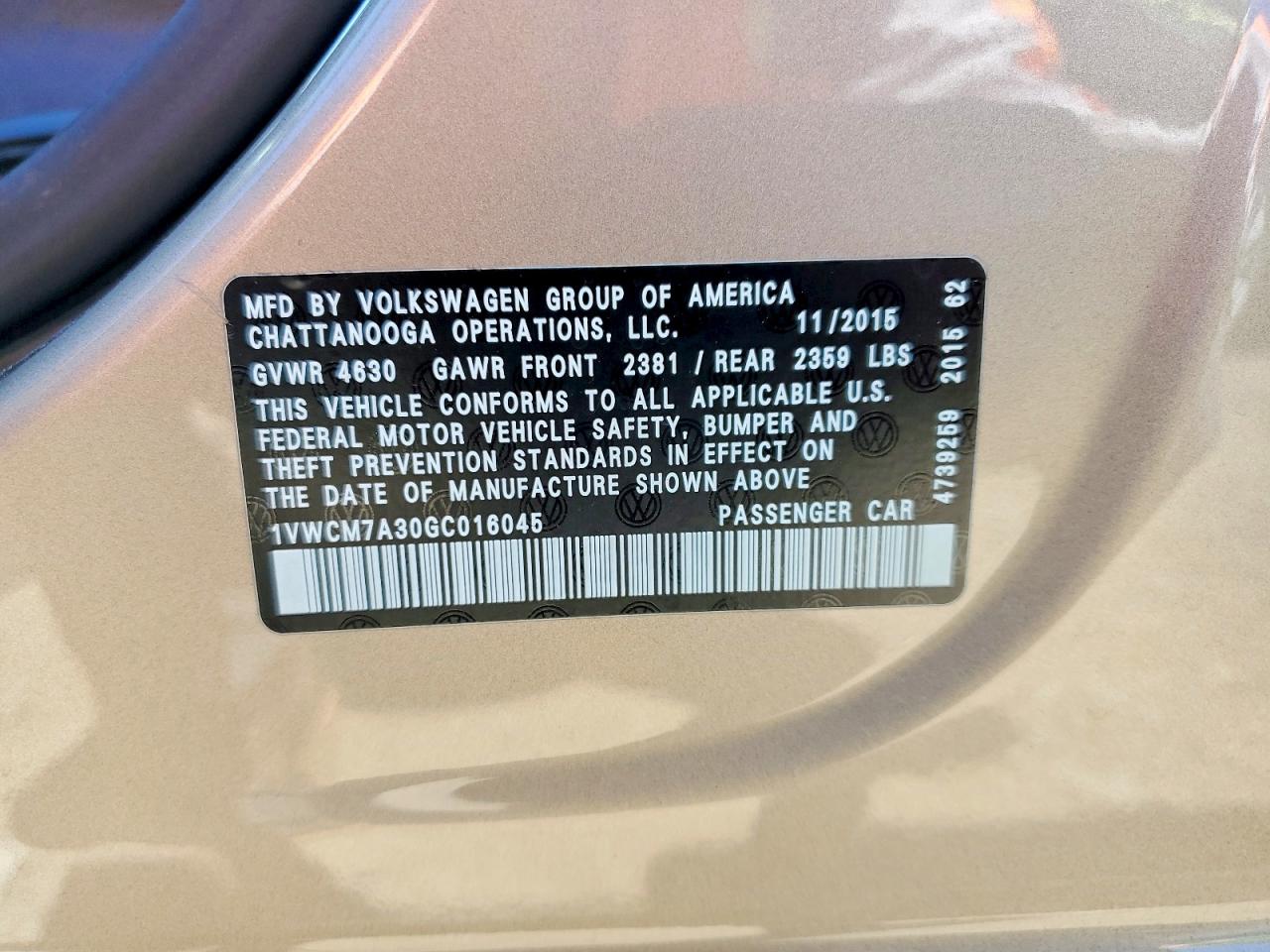 Volkswagen Passat Sel Premium