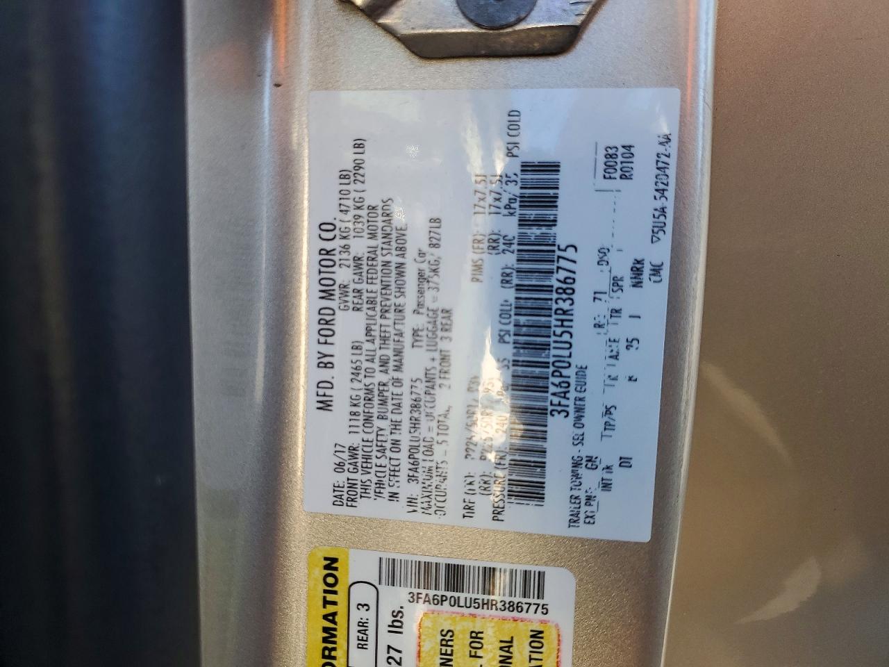 Ford Fusion Se Hybrid