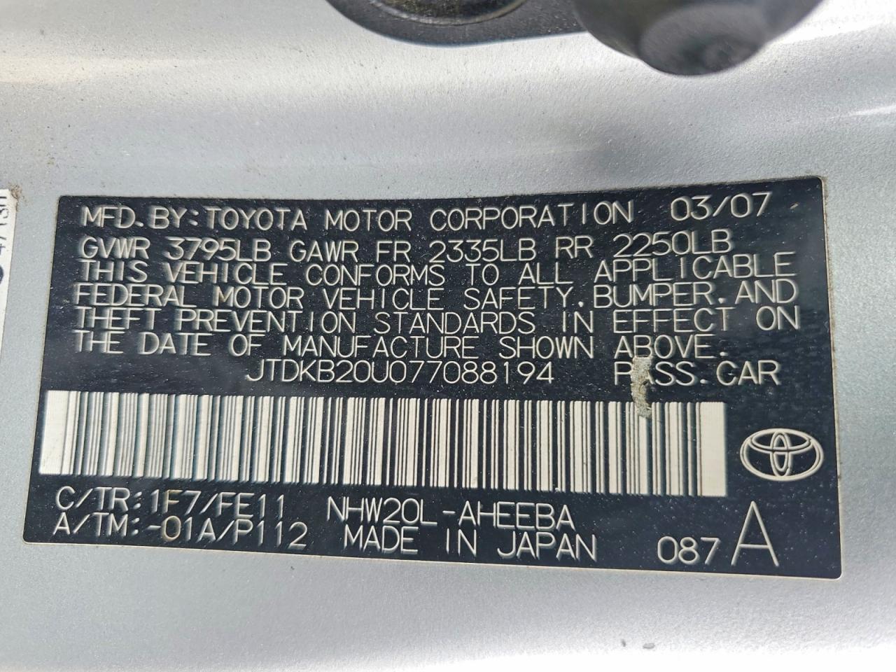 Toyota Prius Base