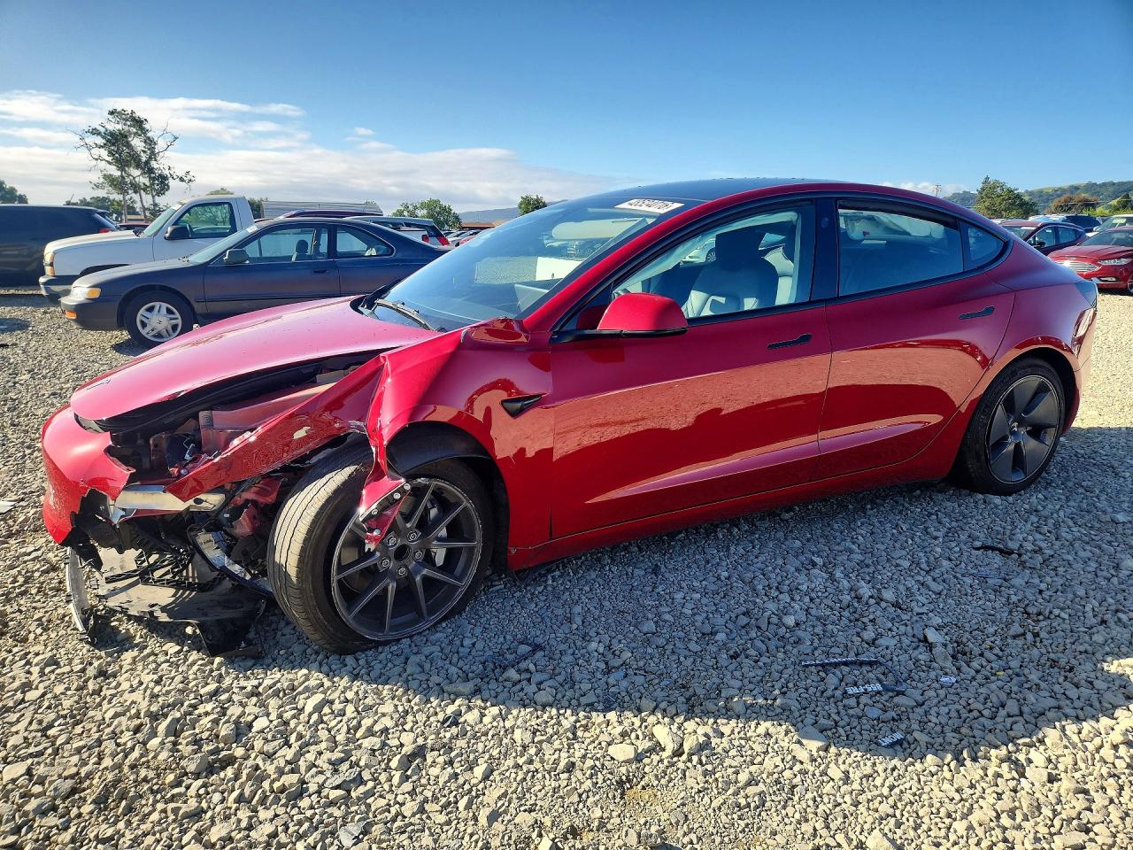 Salvage Tesla Model 3 Image