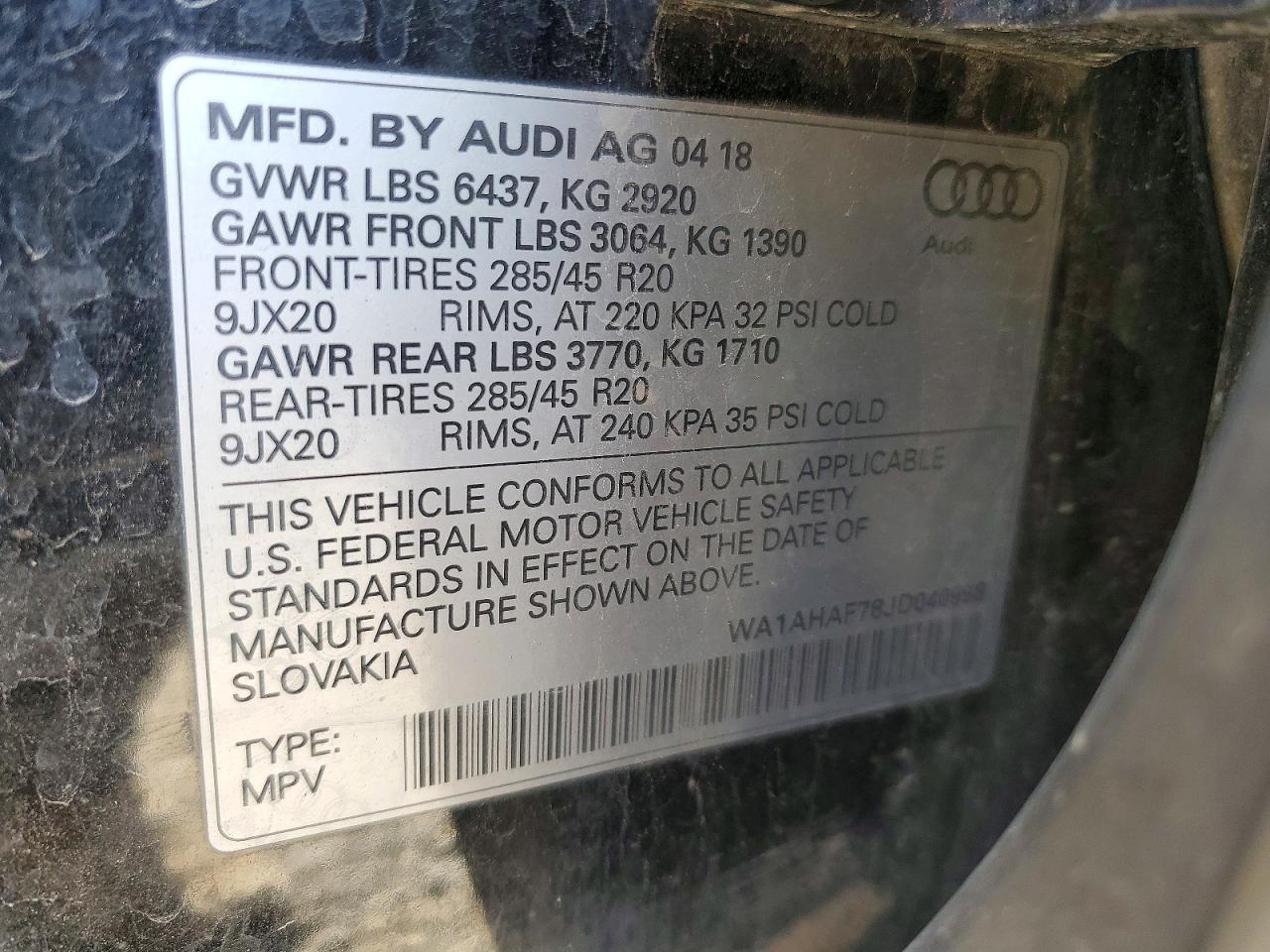 Audi Q7 Premium