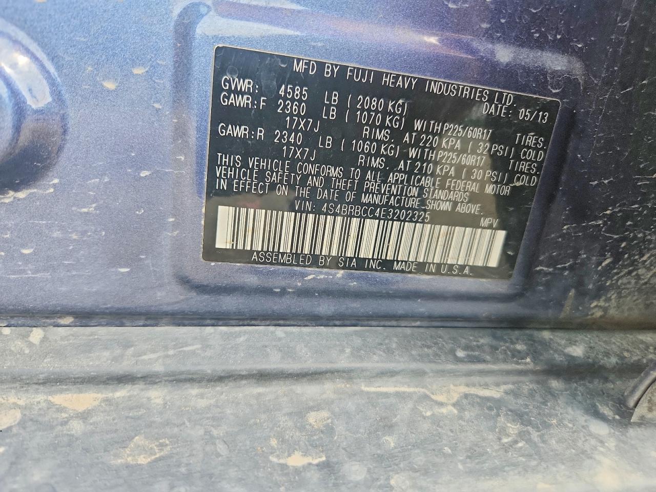 Subaru Outback 2.5i Premium