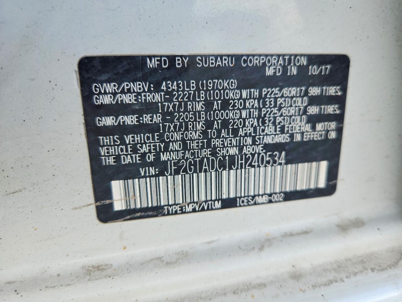 Subaru Crosstrek Premium