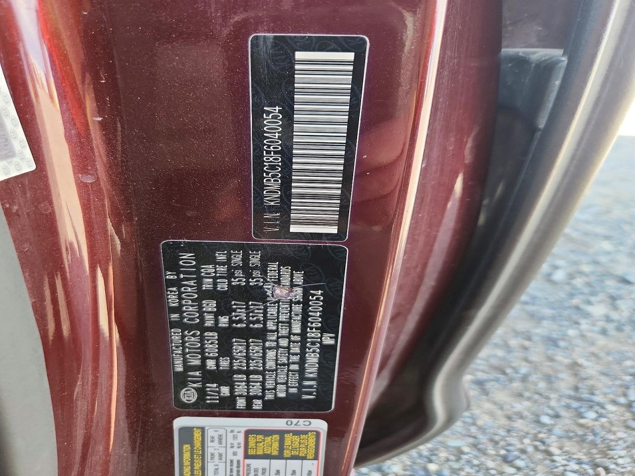 Kia Sedona Lx