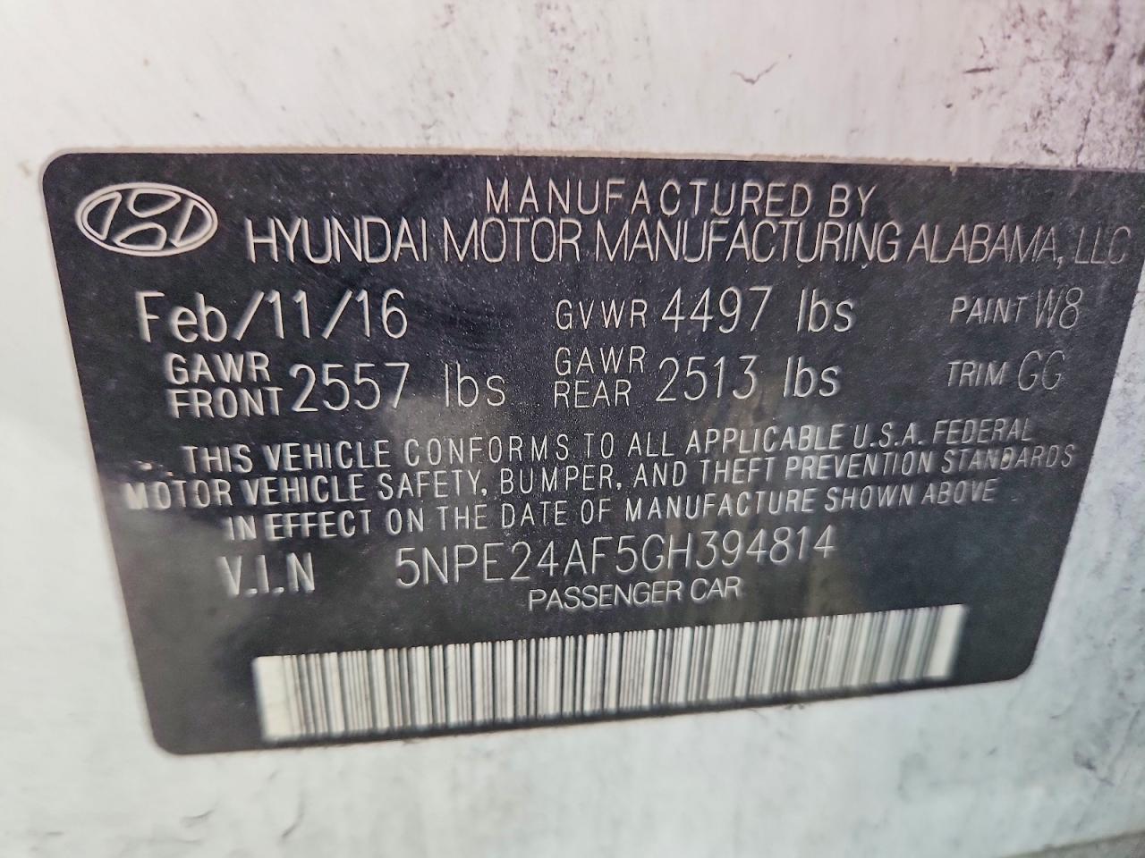 Hyundai SONATA Se