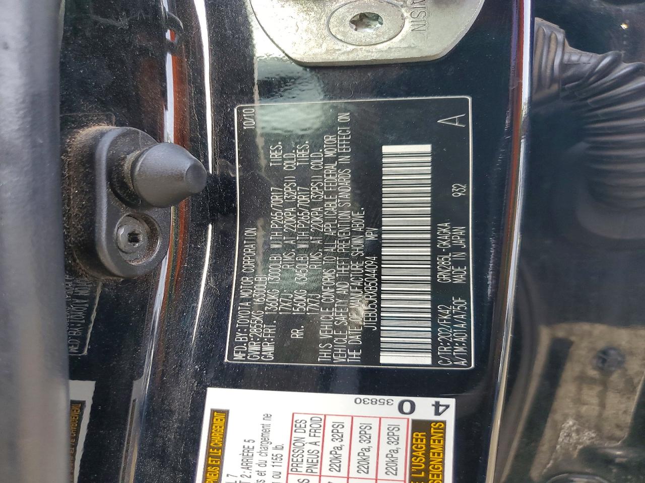 Toyota 4Runner Sr5