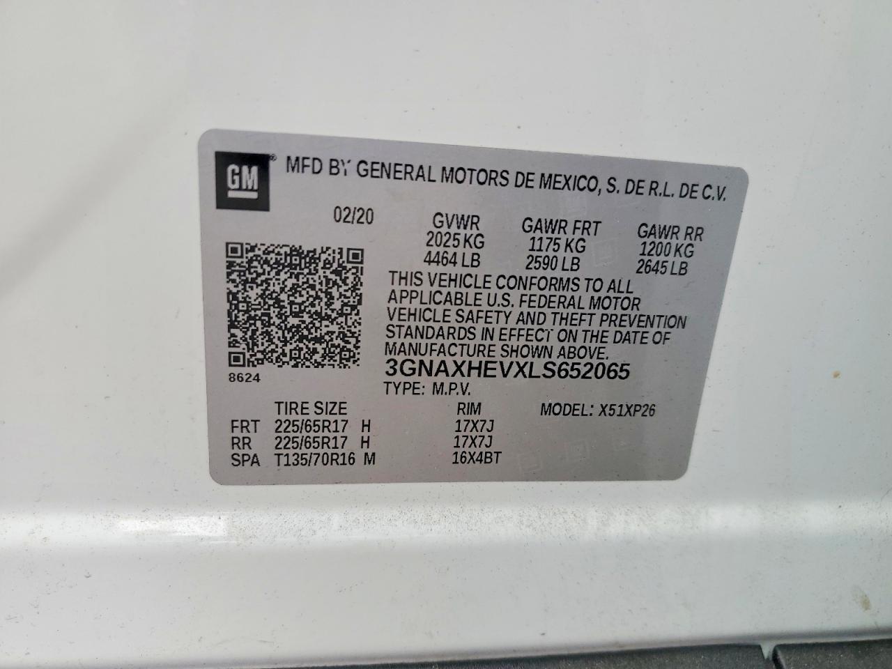 Chevrolet Equinox Ls