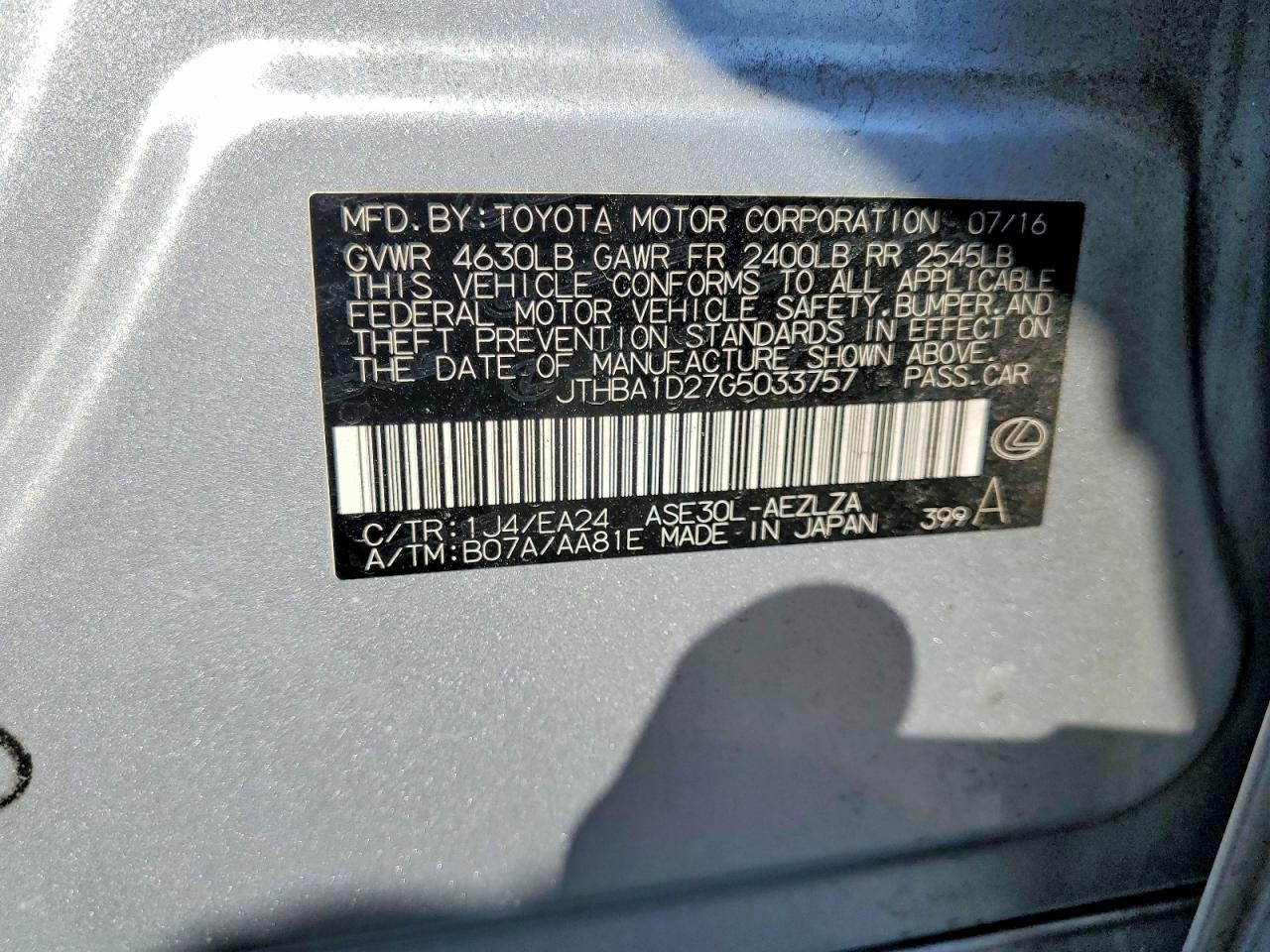 Lexus Is 200t