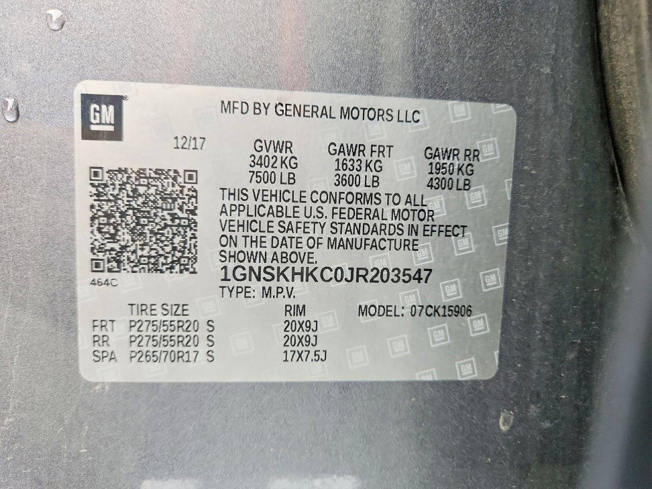 Chevrolet Suburban K1500 Lt