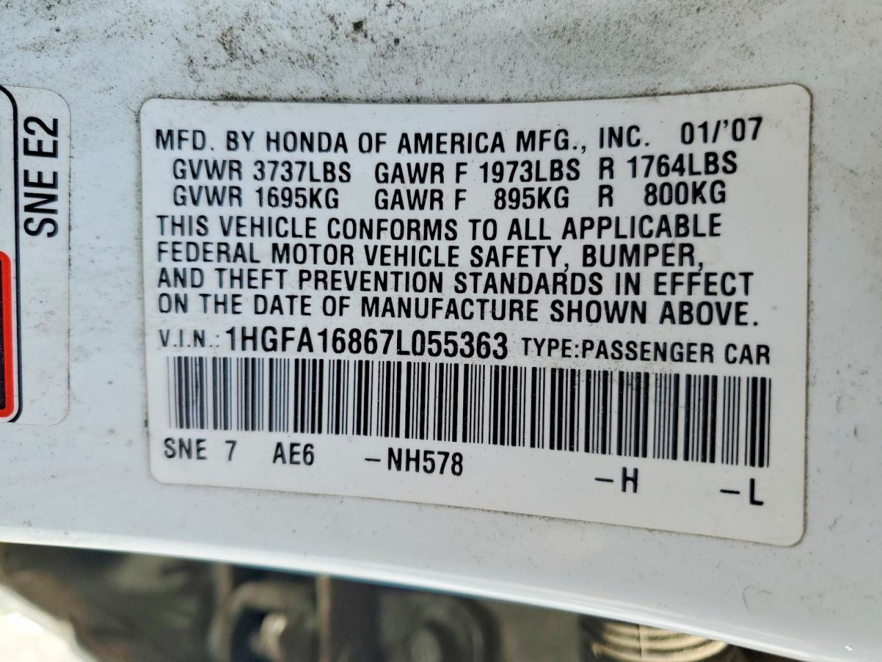 Honda Civic Ex