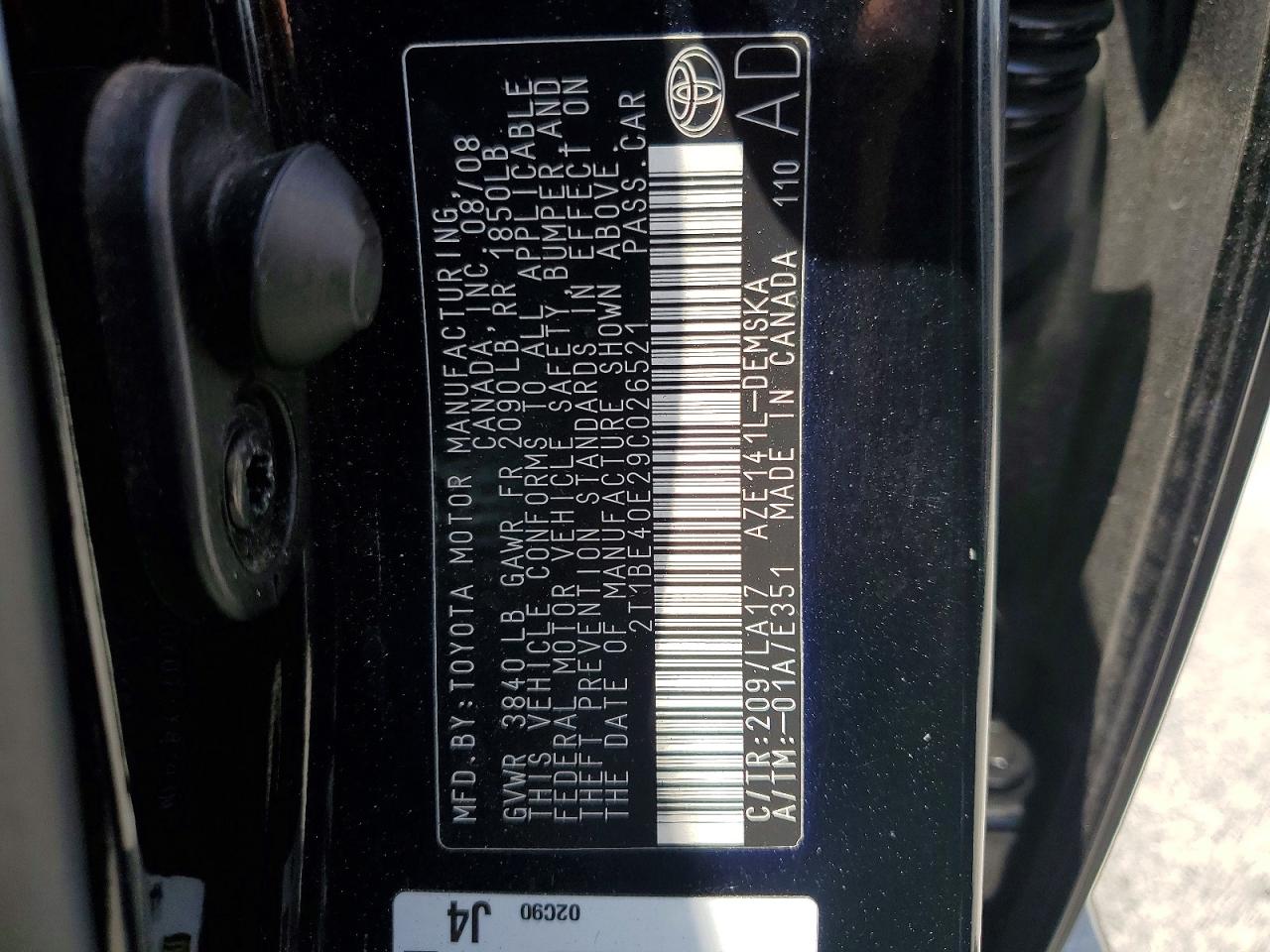 Toyota Corolla Xrs