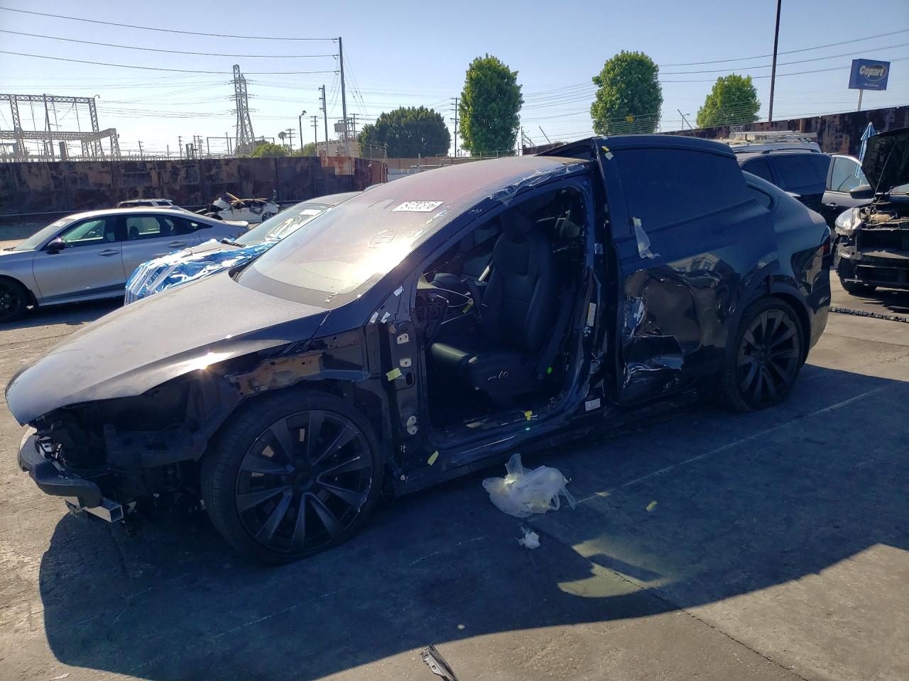 Salvage Tesla Model X Image