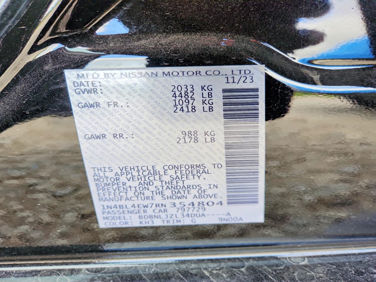 Nissan Altima Sl